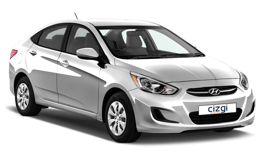Hyundai Accent Information And Car Rental | Cizgi Rent a Car
