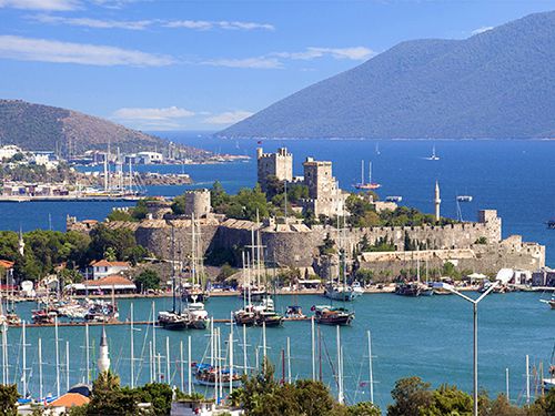 The Amazing Place Where The Mediterranean And Aegan United : Bodrum