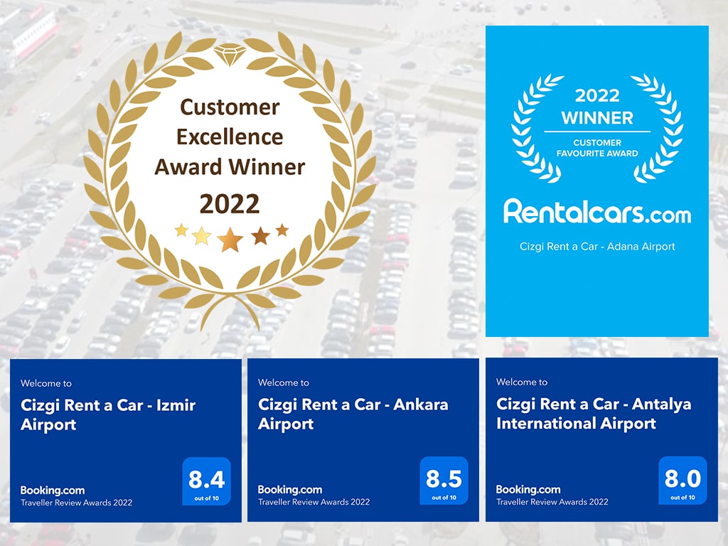 The 2022 Customer Excellence Award is given to Cizgi Rent a Car!