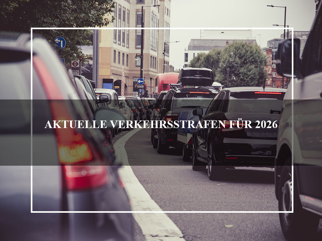 Aktuelle Verkehrsstrafen für 2026